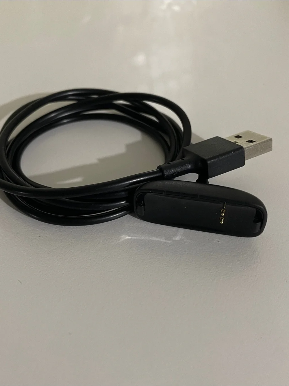 Fitbit inspire 2 Magnetic USB Charging Cable in Black